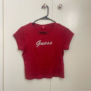 Guess y2k baby tee